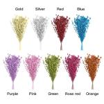 150 Stück Künstliche Weihnachtsbeeren-Picks, Glitzernde Beerenzweige für Winter, Weihnachten, Küche, Party, Tafelaufsatz, Blumendekoration (3)