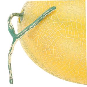 Simulationsmelone Künstliche Hami-Melone gefälschte Melone Simuliertes Cantaloupe-Modell Fotografie Requisiten Obstmodell gefälschte Papaya Nachahmung von Früchten Plastik