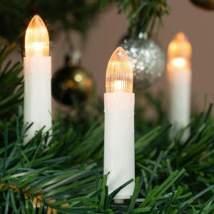 Lichtsnoer met 30 leds, kerstboomverlichting voor binnen, kerstboomkaarsen, XMAS