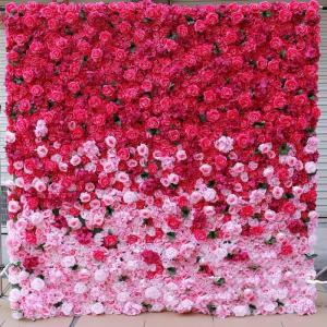 Blumen-Wandpaneel-Set, Künstlicher Wandblumen-Hintergrund, 3D-Seiden-Hortensien-Rosen-Blumenpaneel Für Fotohintergrund, Zuhause, Party, Hochzeit, Hintergrunddekoration(3M*3M)