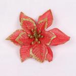 10/20/40pcs Weihnachtsbaum Dekorationen Künstliche Blumen Glitzer Faux Hochzeit Blumen Ornamente Für Weihnachtsbaum Neues Jahr Home Outdoor Dekoration