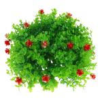 3St Dekorative Grasbälle für den Garten kunsthängepflanzen Künstliche Pflanzenkugel Topiary-Kugeln künstlicher Formschnitt gefälschte Pflanzenformschnittbälle Indoor-Topiary