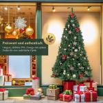 , kunstkerstboom, 120-240 cm, met kerstboomstandaard