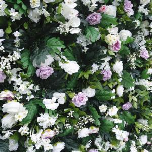 Simulation Rosenwand Hintergrundwand, 5D Stoff Hintergrund Grüne Pflanzenwand Pflanzenwand Für Foto Hintergrund Home Party Hochzeit Hintergrund Hochzeitsdekoration(3.28ftx3.28ft)