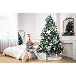 Kunstkerstboom, 180 cm, diamantgrenen met kunstboom, dennenboom, kunstkerstboom