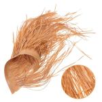 2 Stück Strohdekoration Rasendekoration Gartenhütte Grasdach DIY Künstliches Strohdach Synthetisches Strohdach Simulation Von Stroh Ornament Simuliertes Stroh DIY