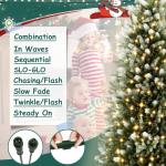 Kunstkerstboom met verlichting, 150 cm, PVC/PE, natuurgetrouw met sneeuwpunten en houten sokkel, kerstboom, kerstdecoratie
