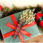 Kunstbessen kerstdecoratie, 24 stuks glitter kunstmatige hulstbessenstammen voor Kerstmis, boeketten, kransdecoraties, woondecoratie, kerstboomdecoratie, goud