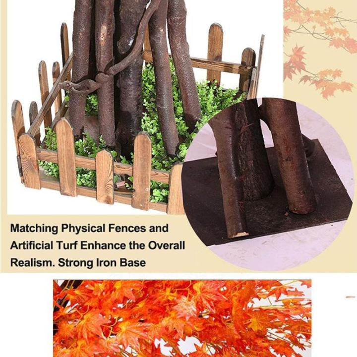 Kunstmatige Kersenbloesem Bomen Kunstmatige Rode Esdoorn Interieur Decoratie Modellering Boom Winkelcentrum Hotel Landschap voor Bruiloft Ceremonie Home Decor Zijde Sakura Bloemen 