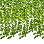 Ivy kunstmatige klimop slinger wanddecoratie 19732, grootte: 12,6 m