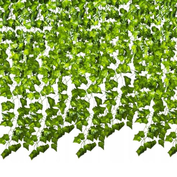Ivy kunstmatige klimop slinger wanddecoratie 19732, grootte: 12,6 m