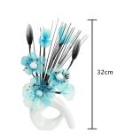 kunstbloemen in pot decoratie woning modern decoratie woonkamer, cadeau, 32cm,, 32cm