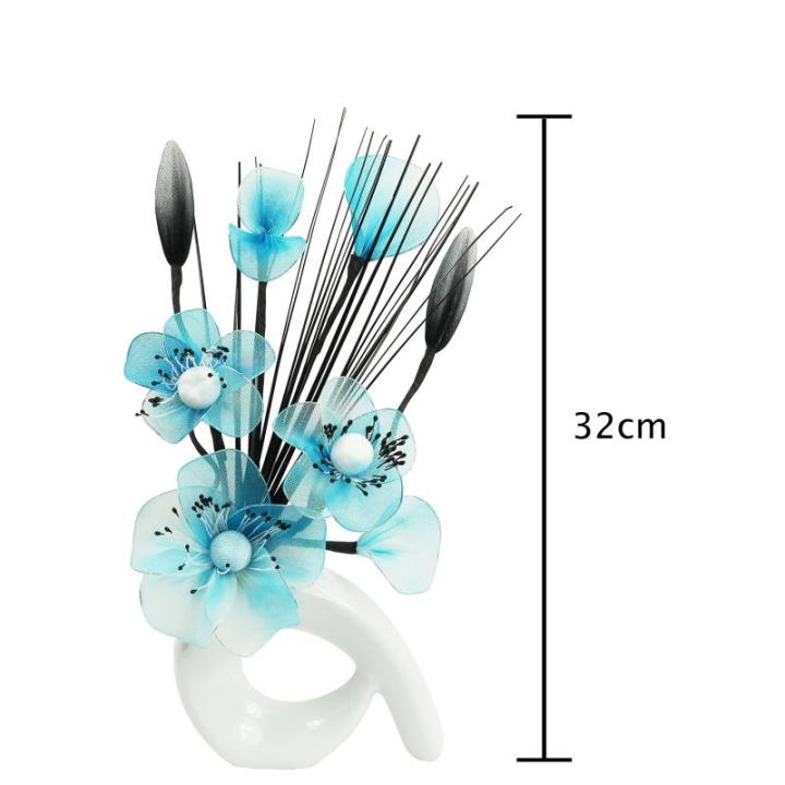 kunstbloemen in pot decoratie woning modern decoratie woonkamer, cadeau, 32cm,, 32cm