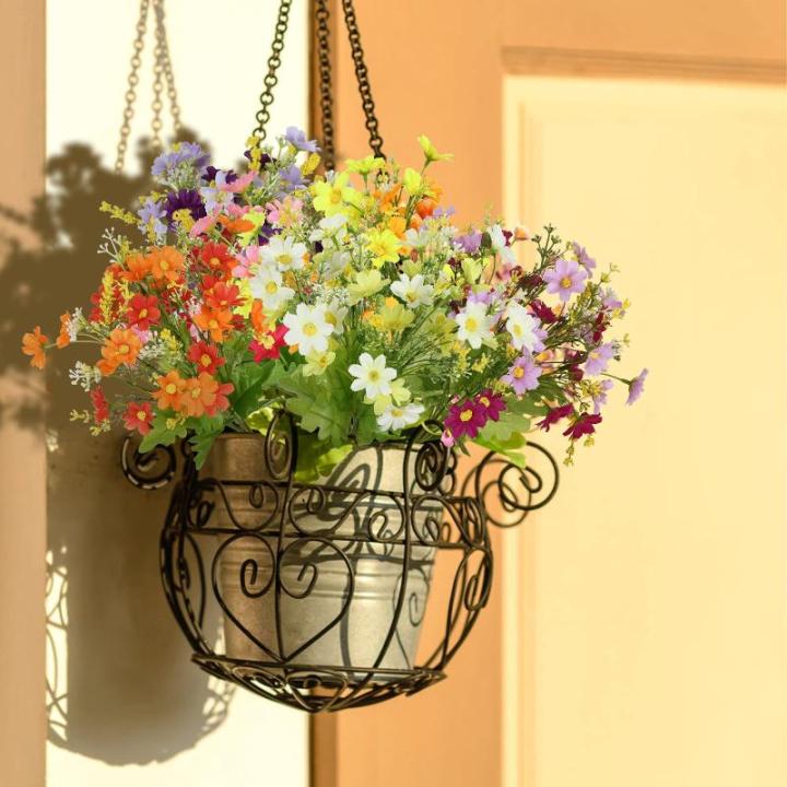 , madeliefjes, 6 stuks, , decoratie, zijden bloemen, lentedecoratie