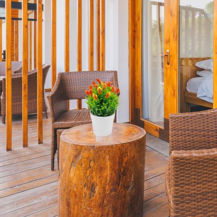 4 stuks , , inpot, kunstplanten voor binnen en buiten, café, badkamer, woonkamer, balkon, kantoor, decoratie
