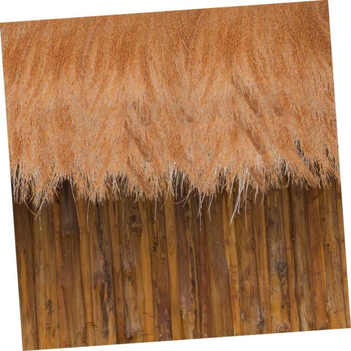 4 Stück Simulierte Stroh Rasen Dekoration Simulation Von Strohabdeckungen Künstliche Strohdach Dekoration DIY Künstliches Strohdach Für Vogelscheuchen Kostüm Lebensechte Stroh