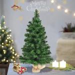 künstliche Mini-Kiefer mit kunststoffständer für schaufenster, büro, kinderzimmer, urlaubsdekoration, Kleiner Weihnachtsbaum, der Neue