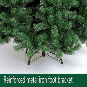 Künstlicher Baum Aufklappbarer Fichten-Weihnachtsbaum, Weihnachtsbaum mit faltbarem Metallständer, grüner künstlicher Baum für Zuhause/Büro/Party-Dekoration
