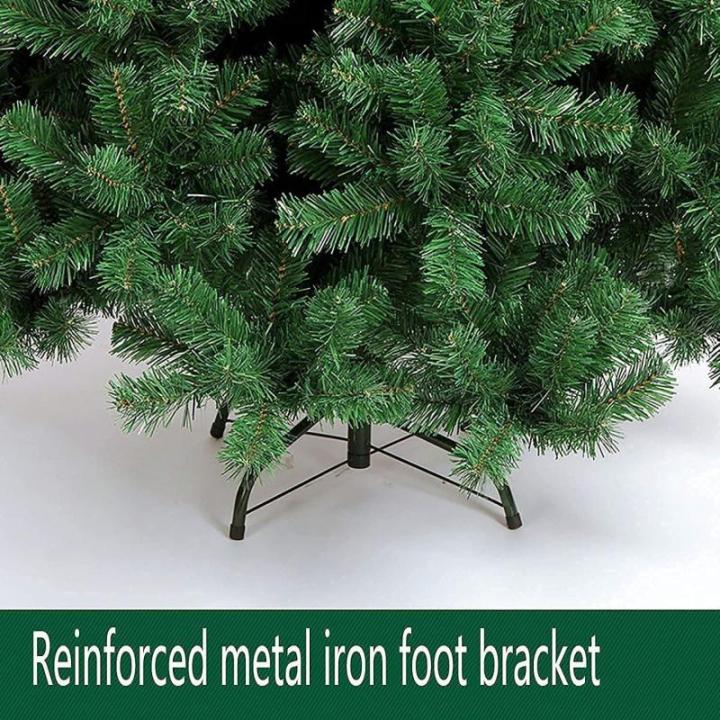 Künstlicher Baum Aufklappbarer Fichten-Weihnachtsbaum, Weihnachtsbaum mit faltbarem Metallständer, grüner künstlicher Baum für Zuhause/Büro/Party-Dekoration