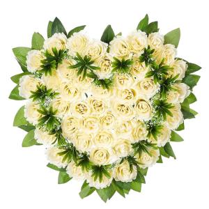 Künstliche Blumensträuße, künstliches Rosenarrangement für Hochzeit, Tafelaufsatz, Valentinstag, Dekoration, Foto-Requisiten