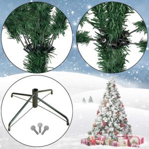 Kerstboom Luxe 210 cm medium groen/douglas Kunstkerstboom PE/PVC Mix Kunstmatige Dennenboom