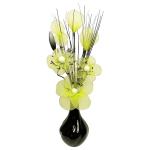kunstbloemen in pot, decoratie, 32cm