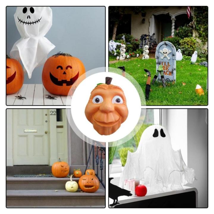 Künstliche Kürbisse,Kunstkürbisse | Harz-Halloween-Außendekoration - Kürbisdekoration, dekorative Requisiten, Schreibtischfigur für Innen- und Außendekoration