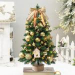 Christmas Tree Miniature, Small Artificial Christmas Tree, Tabletop Christmas Tree, Christmas Tree Ornaments, Miniature Christmas Tree Decor, Holiday Tree for Tabletop, Christmas D