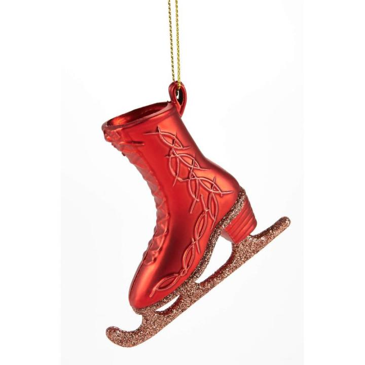 Set van 31 assortiment - kerstversiering om op te hangen - kunststof kerstboomversiering rood natuur zilver