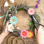 200 stuks , madeliefjes, kunstrozen, kunstzonnebloemen, decoratie voor bruiloften, feesten, thuis