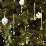 6x Kerstboom ijsdruppels - Kerstboomversiering voor de kerstboom - Kerstboomversiering - Kerstversiering (6x druppels - 3 maten)