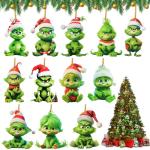 Kerstdecoraties - 12 stuks