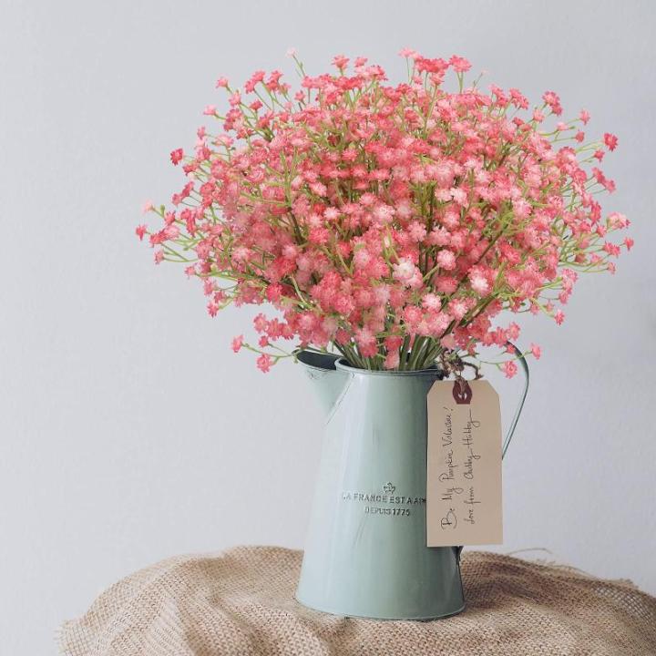Gypsophila-, 10 stuks Gypsophila-planten, voor bruiloft, bruidsboeket, thuis, knutselen en decoratie
