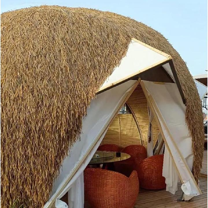ZzERTE Künstliches Strohdach, Künstliche Mexikanische Palm Rolle, Simulation Strohfliesen, Gefälschtes Stroh, Synthetisches Strohdach, Für Bar, Garten, Terrasse, Pavillons, Hü