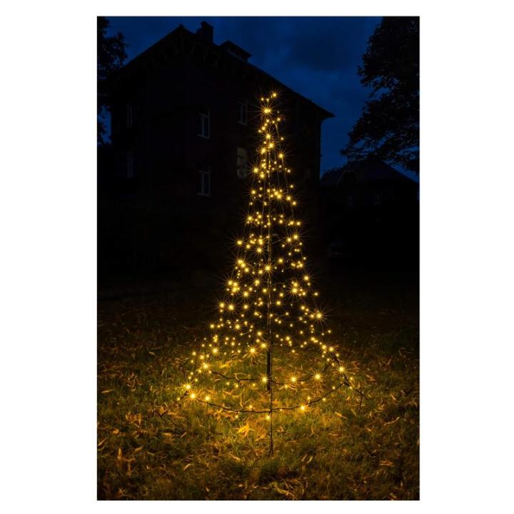 Galaxy Led-dennenboom, 200 cm, met 300 warmwitte leds