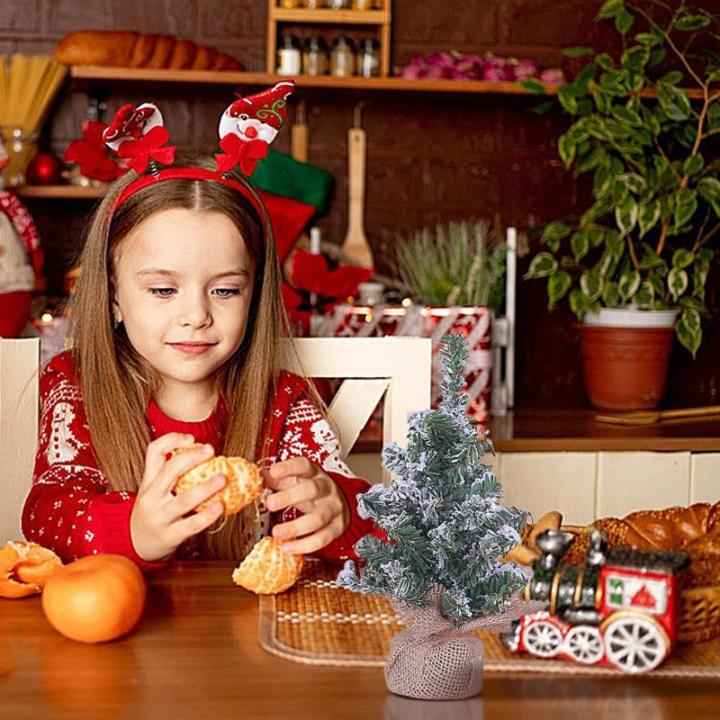 Tisch-Weihnachtsbaum,Weihnachtsbaum klein, Miniatur-Weihnachtsbaum-Tischdekoration, Niedliche Miniatur-Schneebaum-Weihnachtsdekoration, Heimdekoration, Tischdekoration für Wohnzim