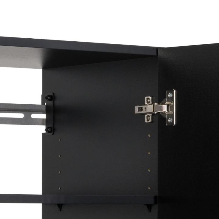 HangUps Oberer Aufbewahrungsschrank, 91,4 cm, Schwarz