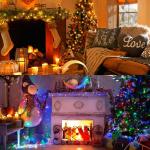 Lichtsnoer met 300 leds, warmwit en kleurrijk, dimbaar, 11 modi, timer, werkt op stroom, IP44 waterdicht, voor en buiten, Kerstmis, kerstboom, huis, feest, tuindecoratie