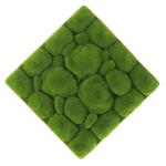 4 stuks gesimuleerd mosschuim, wandachtergrond, mostetische kamerdecoratie, wanddecoratie voor woonkamer, kunstmosrotsen, groen, kersenscherm