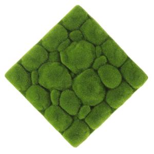 4 stuks gesimuleerd mosschuim, wandachtergrond, mostetische kamerdecoratie, wanddecoratie voor woonkamer, kunstmosrotsen, groen, kersenscherm