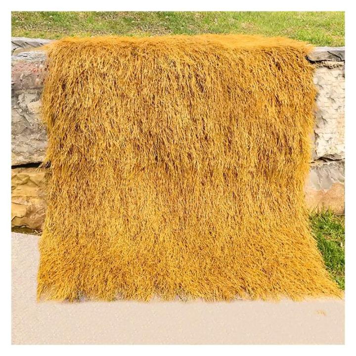 Künstliches Strohdach, Künstliche Palmendach Reetdach, Synthetisches Palmenstroh, Simulierte Reetrolle, Gefälschte Strohdach, Simulation Strohfliese, Für Die Dekoration Von Gar