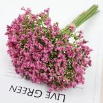 1403 , 16 stuks, , Gypsophila, , boeketten, voor bruiloft, bruid, feest, woondecoratie, roze