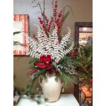 68 cm, set van 4 , kunsttak, kerstdecoratie, glitter, kerstbladeren voor kerstboom, Nieuwjaar, ornamenten, kunstvaren voor feestdagen, eettafeldecoratie, wit