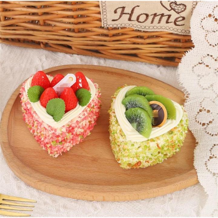 Fake Kuchen künstliche Kuchen 6 Stücke Realistische Künstliche Kuchen Verschiedene Gefälschte Kuchen Desserts Simulation Lebensmittel Modell Fotografie Prop Realistisches Essen