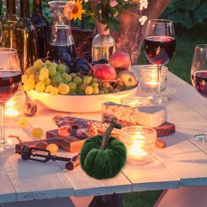 Minis Samt-Kürbisse – Künstliche Künstliche Dekorative Bunte Schaumstoff-Kürbisse | Handgemachte Halloween-Ernte-Gemüse-künstliche Simulations-Kürbisse, Bauernhaus-rustika