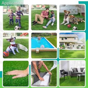 Kunstrasen 20 mm Kunstrasen Natürlicher und realistisch aussehender Kunstrasen Kunstrasen 1 m breit 1 m x 25 m (grün)