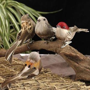 Rode kardinaal, kerstboomdecoratie, vogelknutselset voor boom, huis, tuin, feestdecoraties in de open lucht, D-12 stuks, Sparrow