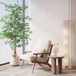 Kunstplant berkenvijg 180 cm Ficus Benjamini echt uitziend voor Balon slaapkamer kantoor tuin bruiloft party deco