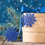 24 x sneeuwvlokken kerstdecoratie voor kerstboom glitter kerstboomversiering, blauw