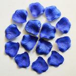 1200 stuks rozenblaadjes, kunstrozenblaadjes, rozenblaadjes, blauw, bruiloft, Valentijnsdag, tafelopzetstuk, verjaardag, romantische sfeer